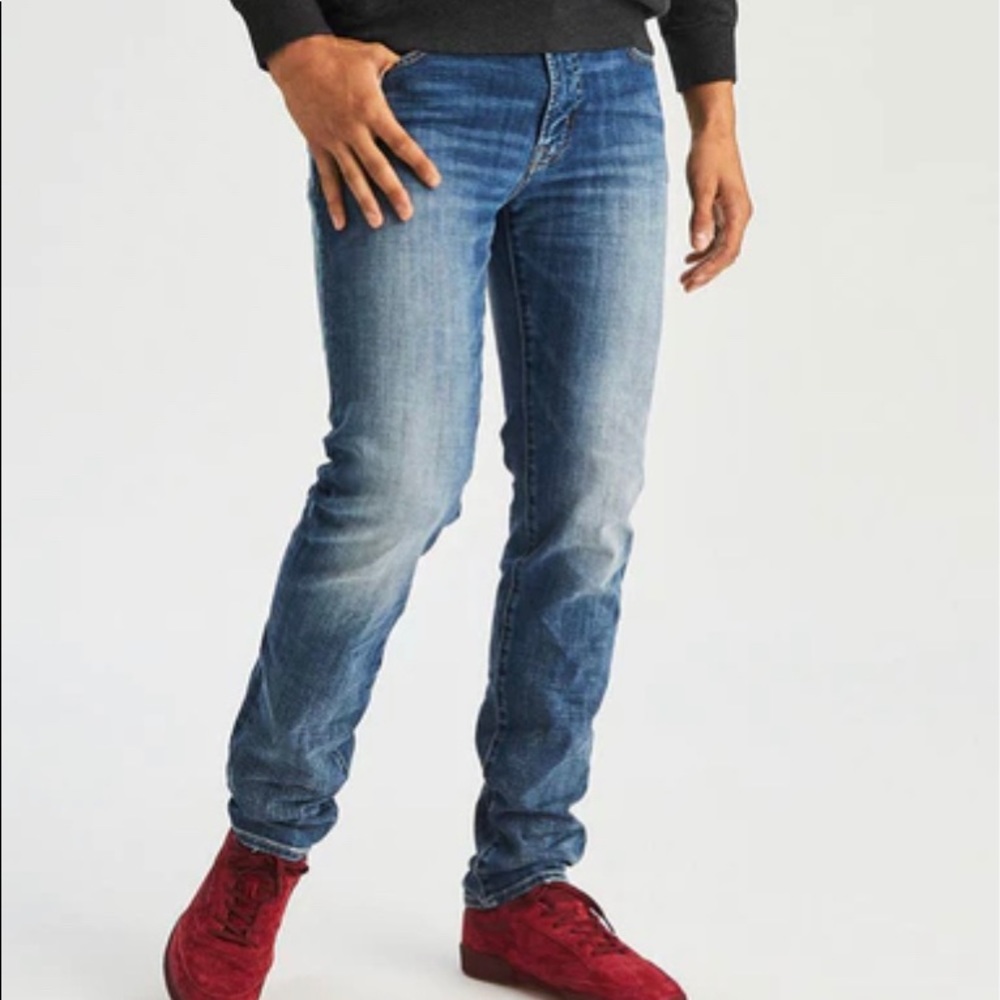 AEO Extreme Flex Slim Straight Jean